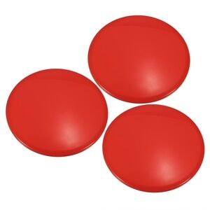 NEW 3 Pack Ultimate Flying Disc Frisbee Toys High Quality 160 gram Red